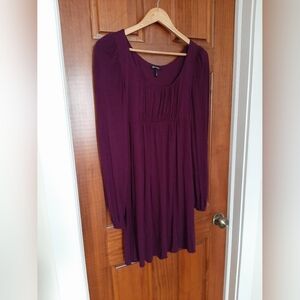 DAISY FUENTES Amethyst Long Sleeve Dress- NWT